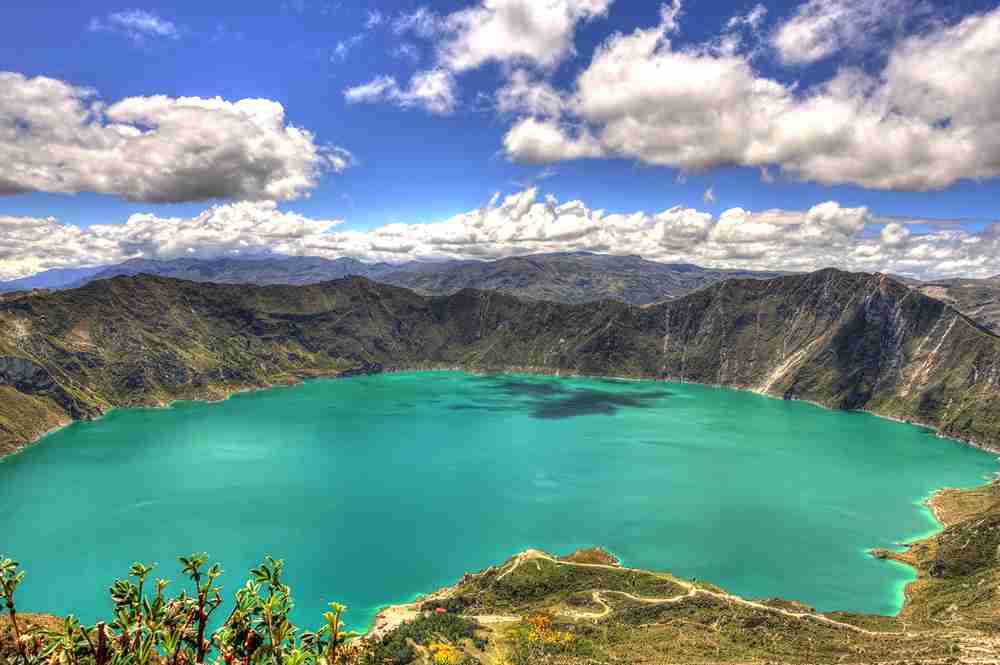 Quilotoa Kratersee Ecuador