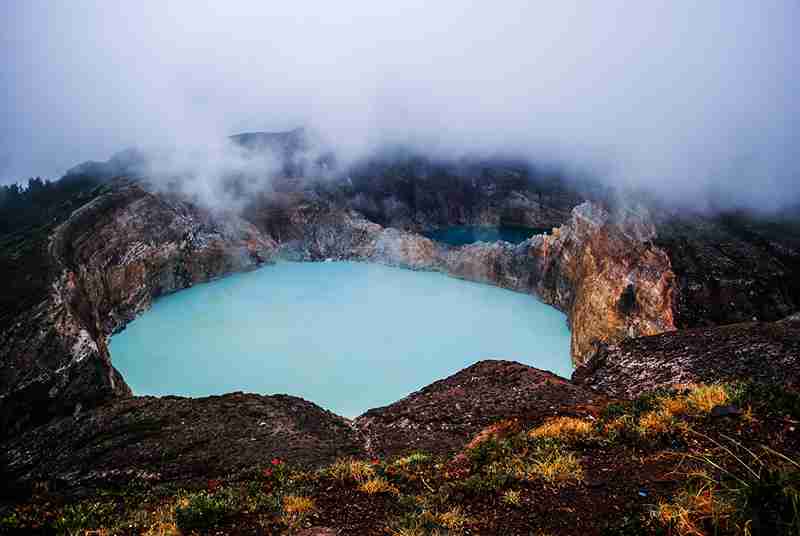 Kelimutu Vulkan Indonesien