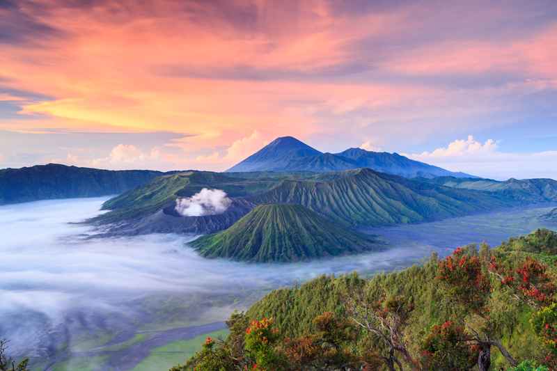 Gunung Bromo Vulkan Indonesien