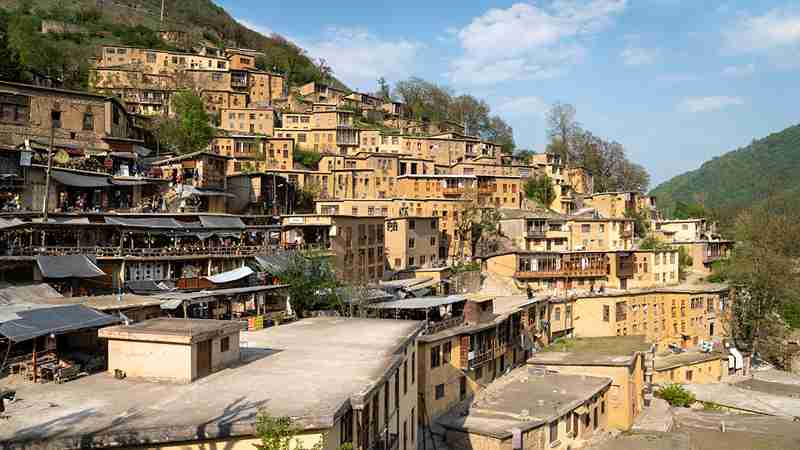 Masuleh – Terrassenbau am Berg